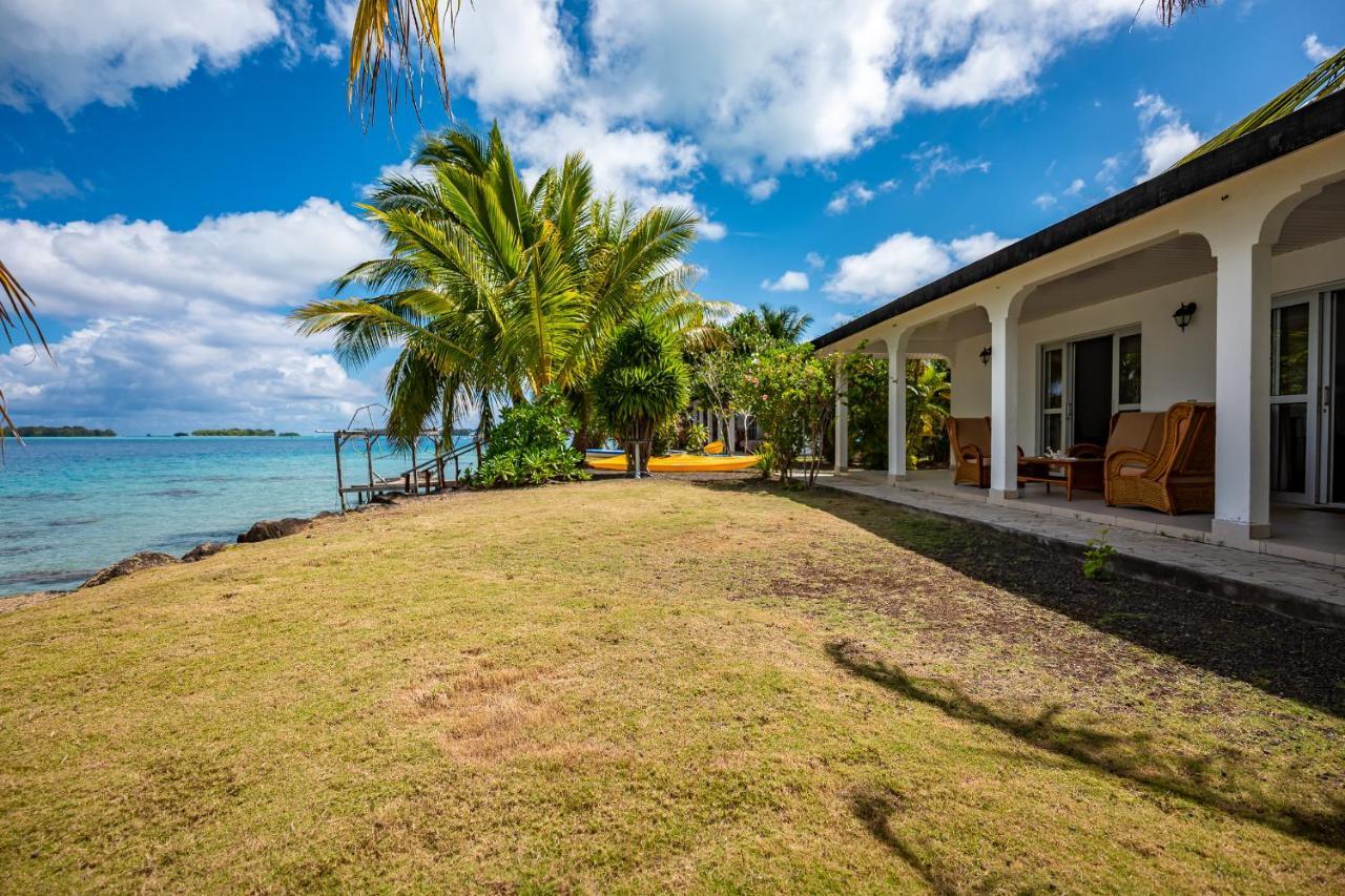 Waterfront Paradise 2 Br; Stunning Sunsets Bora Bora Bagian luar foto