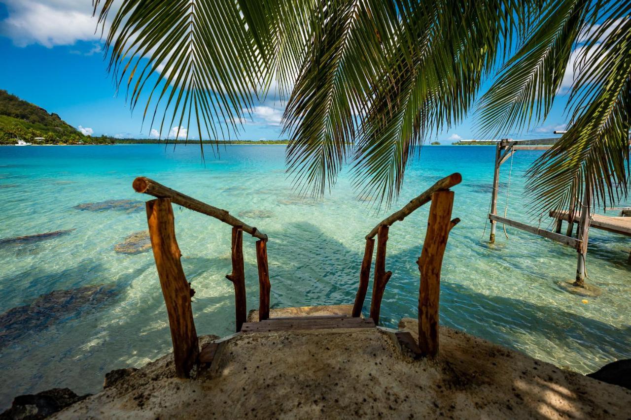 Waterfront Paradise 2 Br; Stunning Sunsets Bora Bora Bagian luar foto