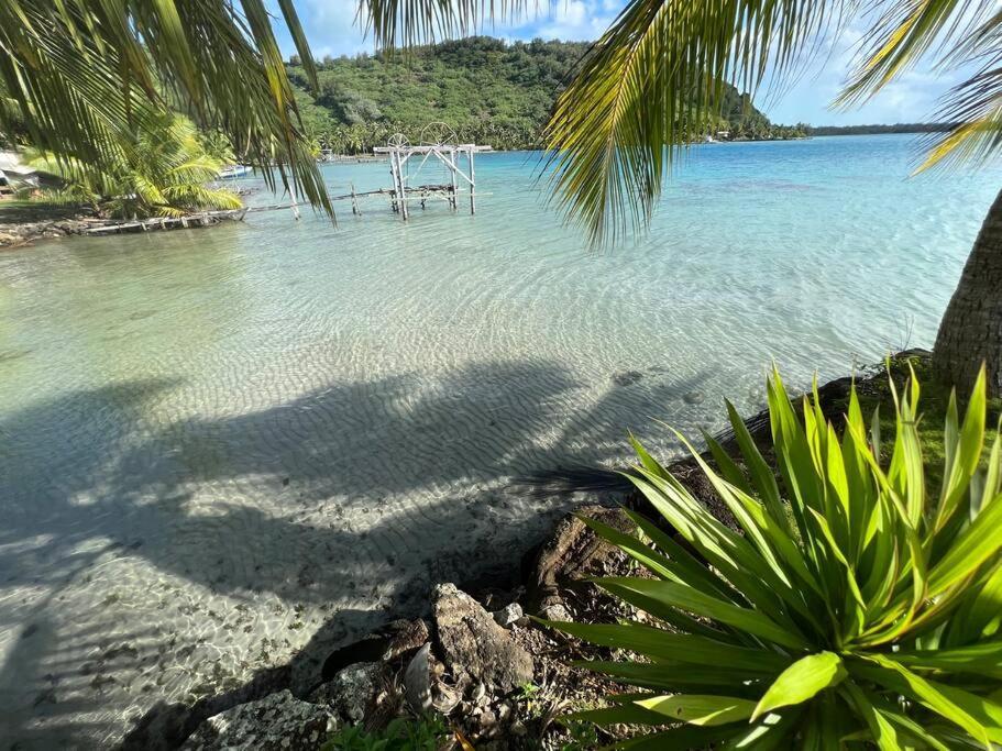 Waterfront Paradise 2 Br; Stunning Sunsets Bora Bora Bagian luar foto