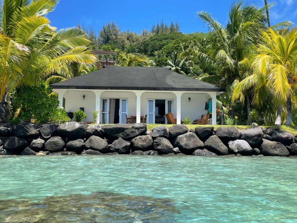 Waterfront Paradise 2 Br; Stunning Sunsets Bora Bora Bagian luar foto
